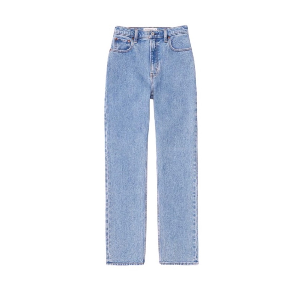 Abercrombie & Fitch Ultra High Rise 90s Straight
Jeans Size: 28 / 6 xs